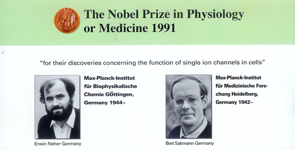 Nobel Prize in Phisiology for Negative Ion Research